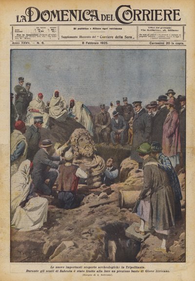 The New Important Archaeological Discoveries in Tripolitania by Achille Beltrame