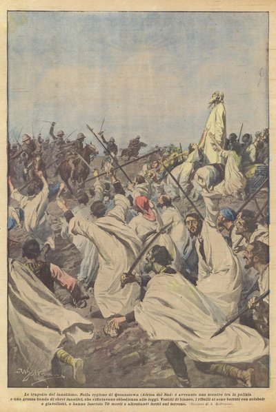 The tragedies of fanaticism by Achille Beltrame