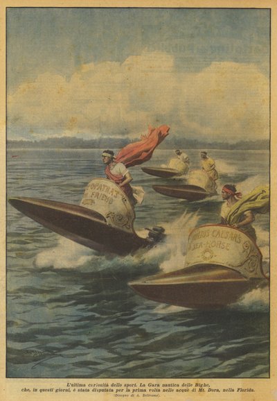 The latest curiosity in sports by Achille Beltrame