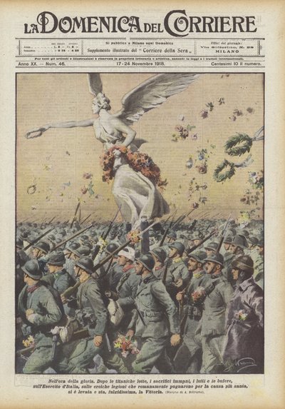 In the Hour of Glory by Achille Beltrame