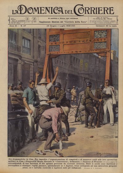 Dramatic Hours in China by Achille Beltrame