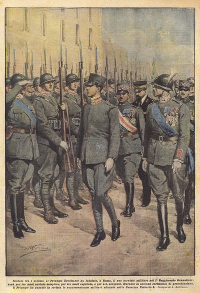 Soldier Among Soldiers by Achille Beltrame