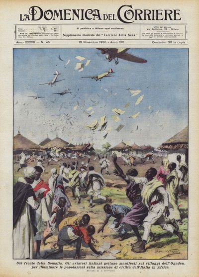 On the Somali Front by Achille Beltrame