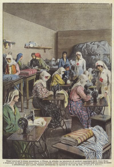 New Times for Muslim Women by Achille Beltrame