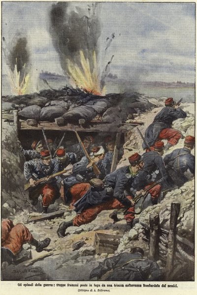 The events of the war by Achille Beltrame