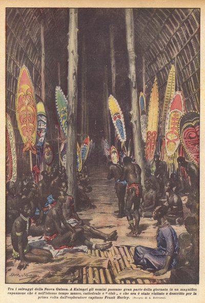Among the Savages of New Guinea by Achille Beltrame