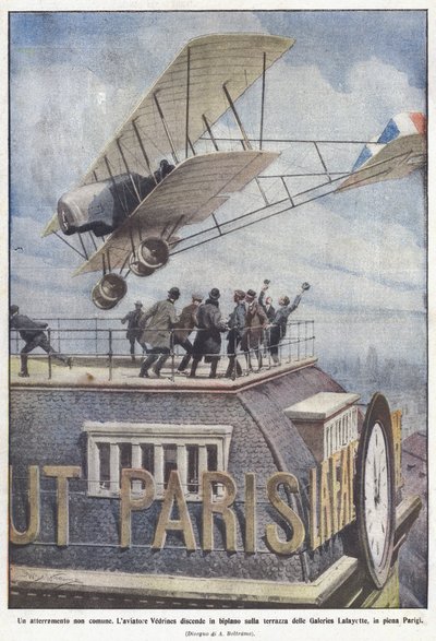 An Uncommon Landing by Achille Beltrame