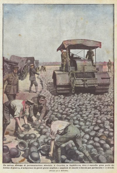 A Curious Road Paving System by Achille Beltrame