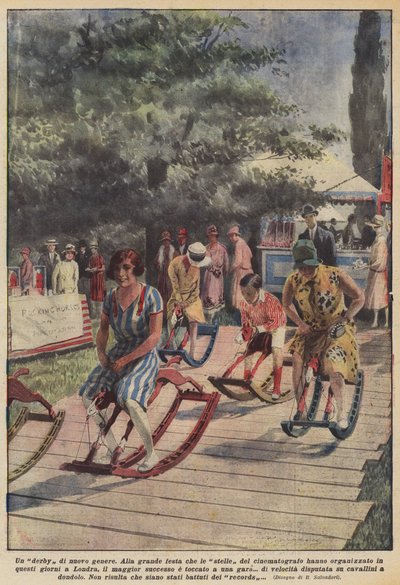 A New Kind of Derby by Achille Beltrame