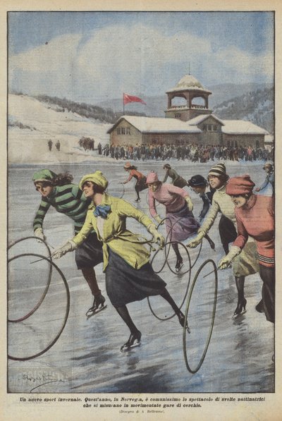 A New Winter Sport by Achille Beltrame