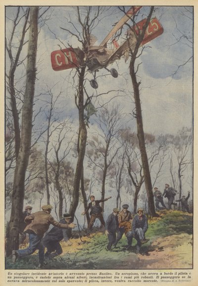 A Singular Aviation Accident Occurred Near Basel by Achille Beltrame