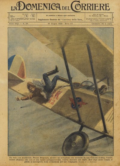 An Unwanted Flight by Achille Beltrame