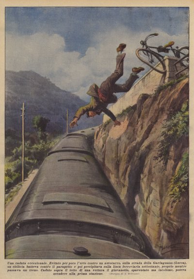 An Exceptional Fall by Achille Beltrame