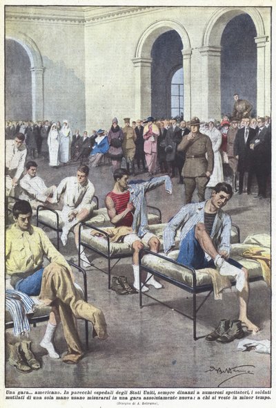 An American Race by Achille Beltrame