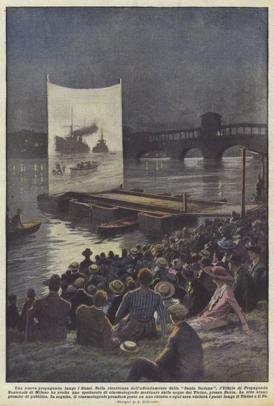 A New Propaganda Along the Rivers by Achille Beltrame