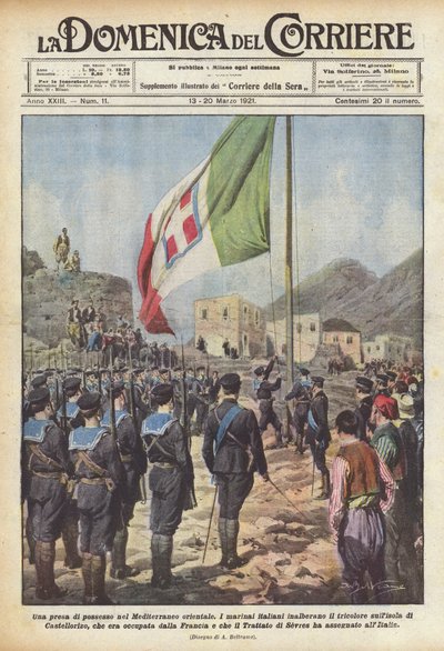 A takeover in the eastern Mediterranean by Achille Beltrame
