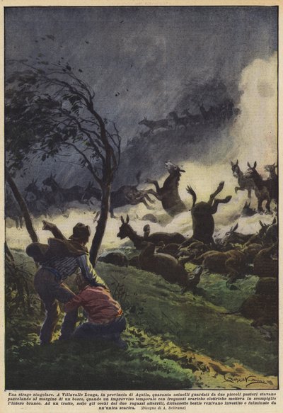 A singular massacre by Achille Beltrame
