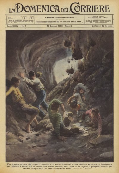 A Tragic Match by Achille Beltrame