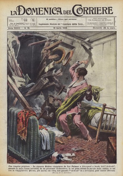 A Tragic Prison by Achille Beltrame