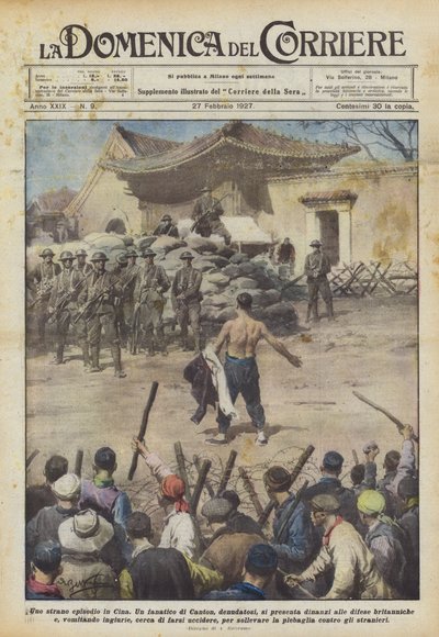 A Strange Episode in China by Achille Beltrame