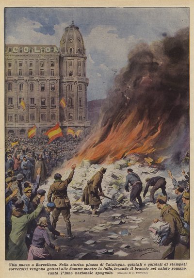 New Life in Barcelona by Achille Beltrame