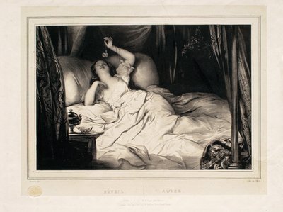 Awake by Achille Devéria