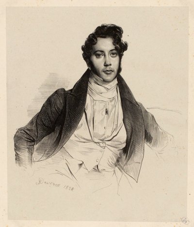 Portrait of James Parry by Achille Devéria