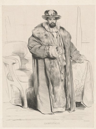 Carnival by Achille Devéria