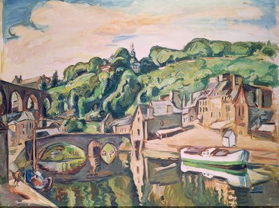 View of Dinan by Achille Emile Othon Friesz