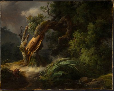The Oak and the Reed by Achille Etna Michallon