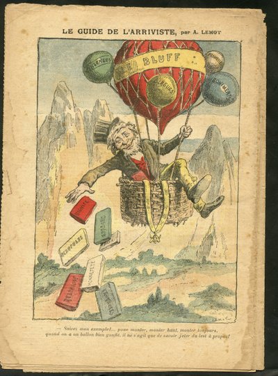 Illustration by Achille Lemot in Le Pelerin by Achille Lemot
