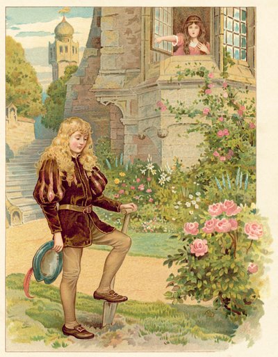 The Prince with the Golden Locks by Ada Dennis