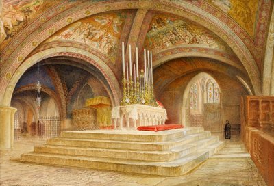 High Altar over the Tomb of Francis of Assisi by Ada Hunter