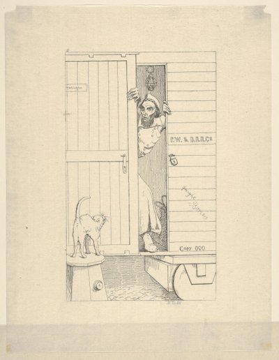 Passage Through Baltimore from Confederate War Etchings, 1861-63 by Adalbert John Volck