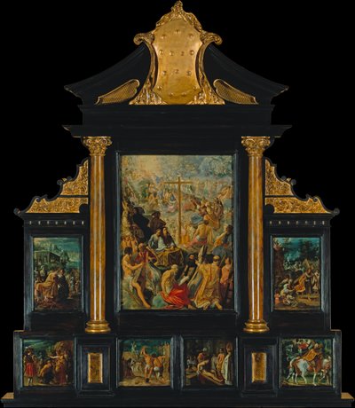 The Altarpiece of the Holy Cross by Adam Elsheimer
