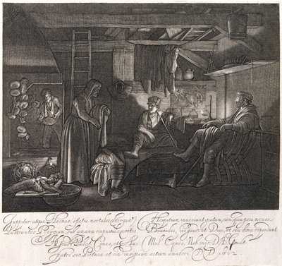 The House of Philemon and Baucis by Adam Elsheimer