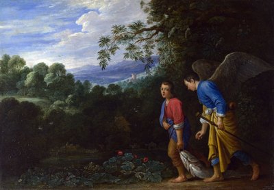 Tobias and the Archangel Raphael by Adam Elsheimer