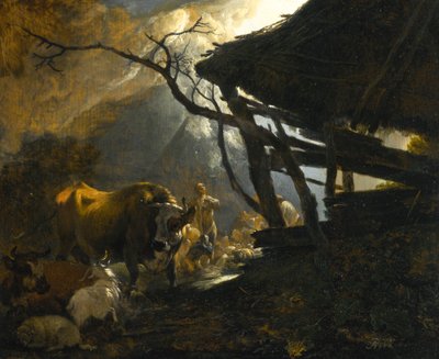 The Annunciation to the Shepherds by Adam Pynacker
