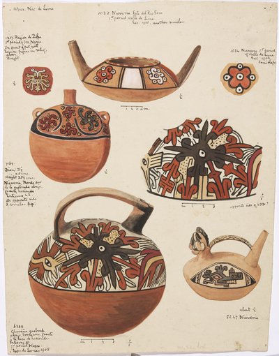 Our containers from Region de Palpa, Peru by Adela Breton