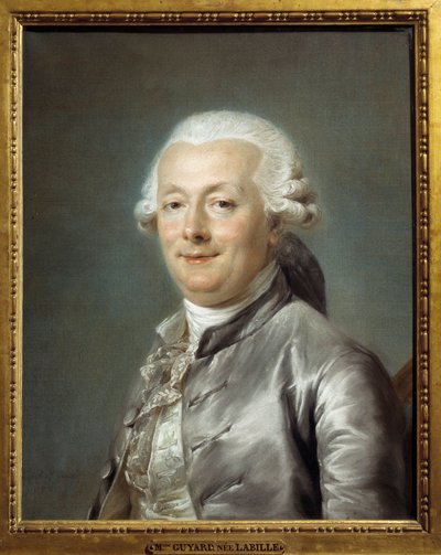 Portrait of Jean Jacques Bachelier, French Painter by Adelaide Labille Guiard