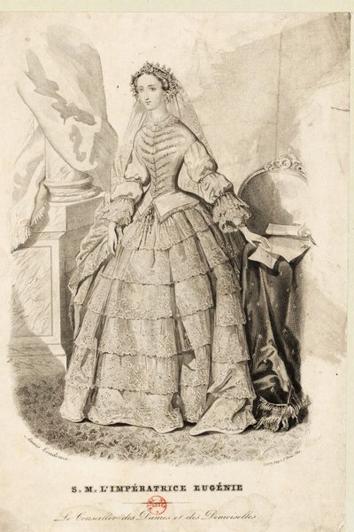 Empress Eugénie by Adele Anais Toudouze