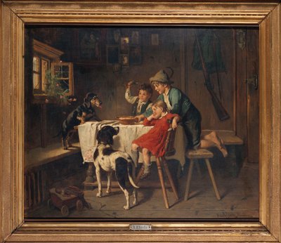 Breakfast Time by Adolf Eberle