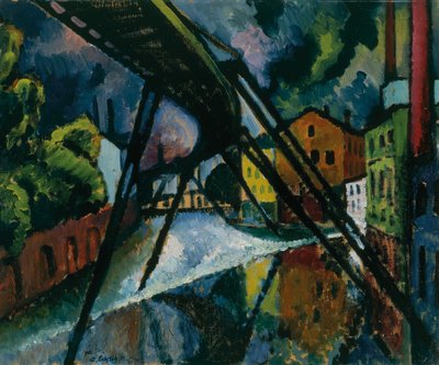 Suspension Railway by Adolf Erbslöh