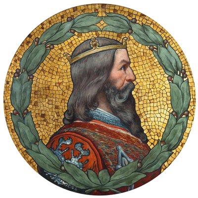 John of Bohemia, 1900 by Adolf Liebscher