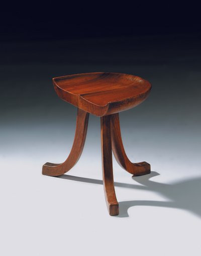 Three-Legged Stool, c.1903 by Adolf Loos