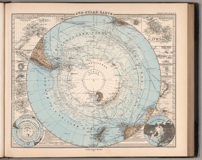 Hand Atlas of All Parts of the Earth and the World Structure (2761018) by Adolf Stieler