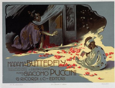 Madame Butterfly by Puccini by Adolfo Hohenstein