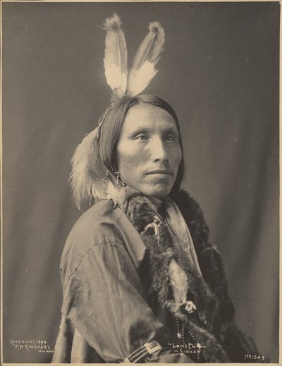 Lone Elk, Sioux by Adolph F. Muhr