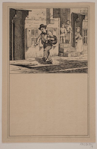 The Drunkard. No. 3 in Chr. Winther and M. Rørbye, 