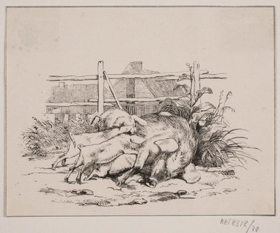 The Pigs by Johan Adolph Kittendorff
